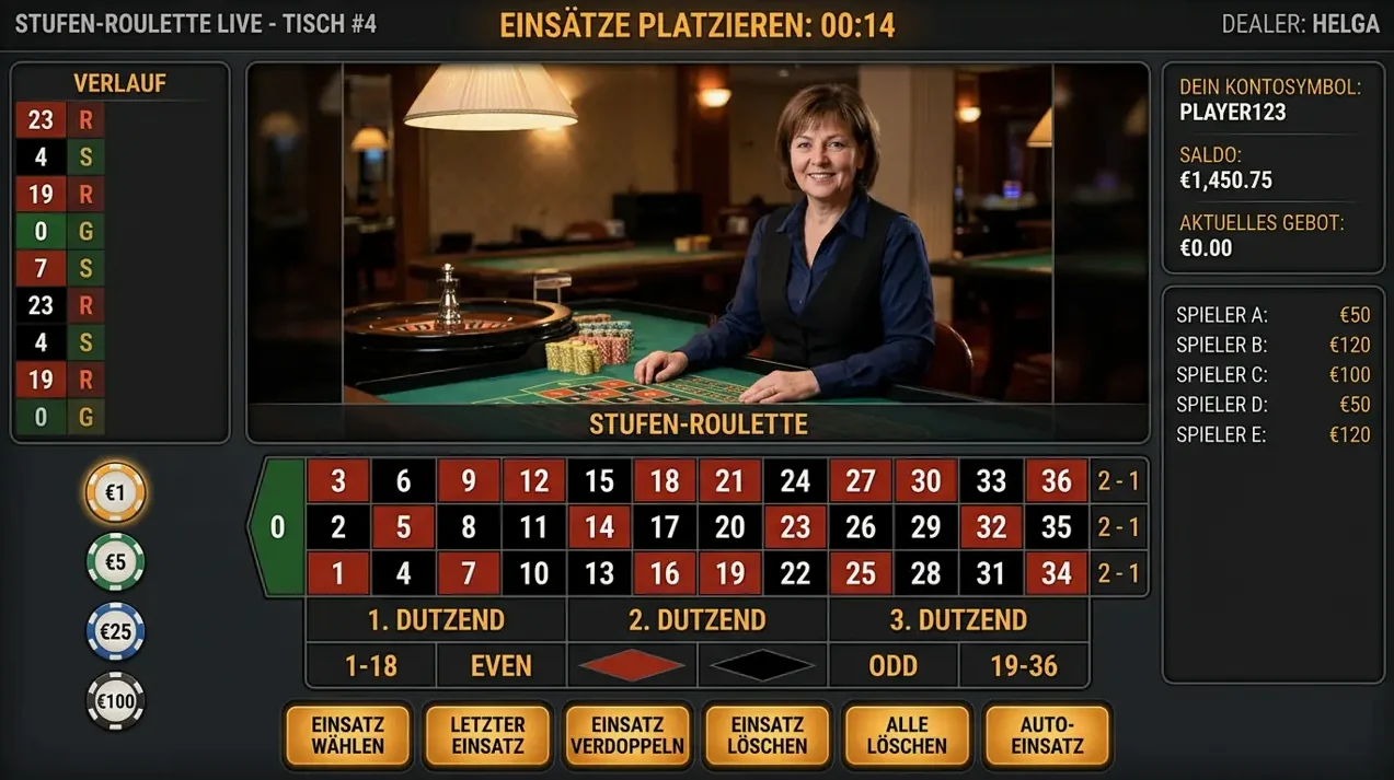Live Casino bei LuckyCapone